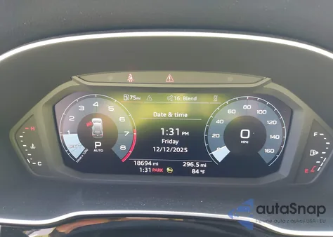 2024 Audi Q3 Premium 45 Tfsi S Line Quattro Tiptronic z USA, uszkodzony, nr VIN WA1DECF32R1109650